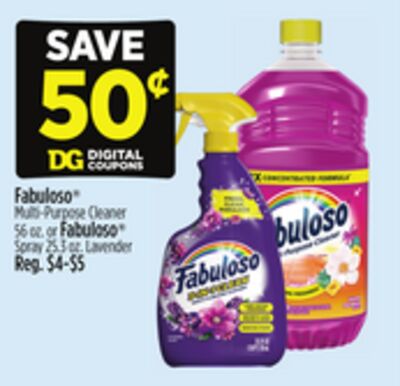 Fabuloso® Multi-Purpose Cleaner 56 oz. or Fabuloso® Spray 25.3 oz.