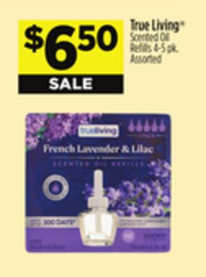 True Living® Scented Oil Refills