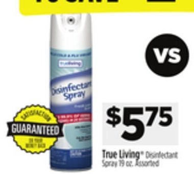 True Living™ Disinfectant Spray