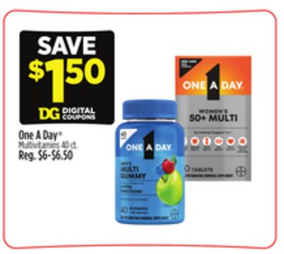 One A Day® Multivitamines