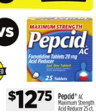 Pepcid® AC Maximum Strength Acid Reducer