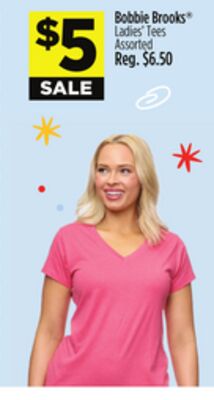 Bobbie Brooks® Ladies' Tees
