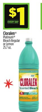 Cloralen® Platinum Bleach Regular or Lemon