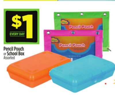 Pencil Pouch or School Box