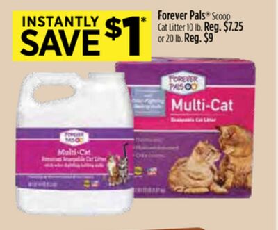 Forever Pals® Scoop Cat Litter