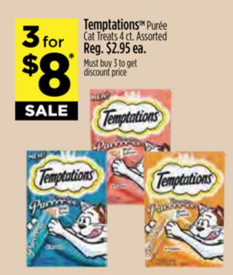 Temptations™ Purée Cat Treats