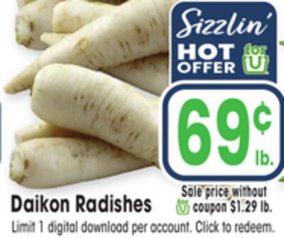 Daikon Radishes