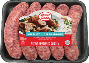Fresh Jewel Italian Sausage or Brats 19 oz. or Fresh Butterball 93% Lean Ground Turkey 16 oz.