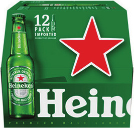 Stella Artois or Heineken 12 pk., 11.2-12 oz. Bottles or Cans or Lagunitas 12 pk., 12 oz. Bottles or Cans