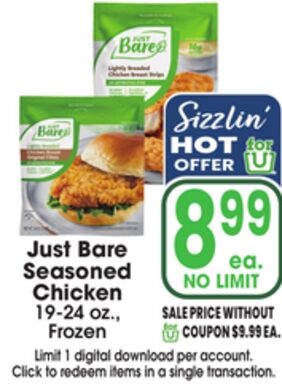 Just Bare Seasoned Chicken