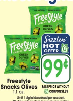 Freestyle Snacks Olives