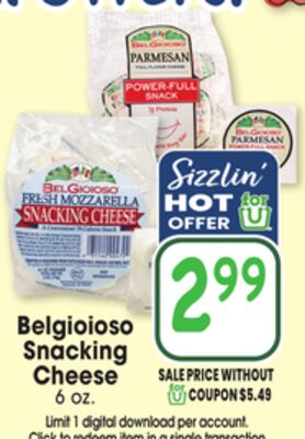 Belgioioso Snacking Cheese