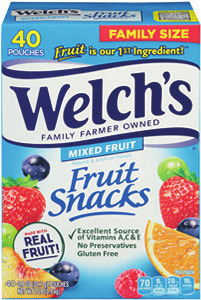 Welch's Fruit Snacks 40 ct. or Fruit Fusions 20 ct.