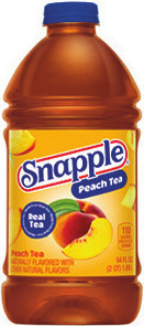 Snapple 64 oz., Electrolit 21 oz. or Bloom Pop 12 oz.