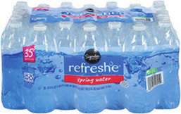refreshe Spring 35 pk., 16.9 oz. or Purified Drinking Water 40 pk., 16.9 oz.