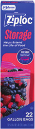 Ziploc Food Storage Bags 16-29 ct. or Sandwich Bags 105 ct.