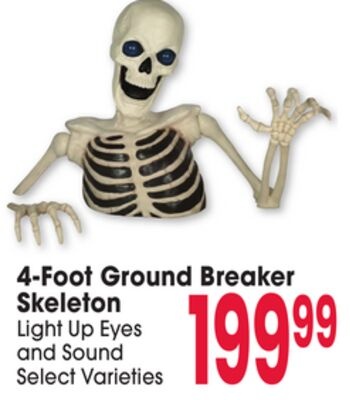 4-Foot Ground Breaker Skeleton
