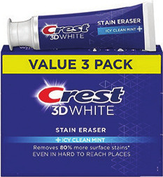 Crest 3D White Triple Pack