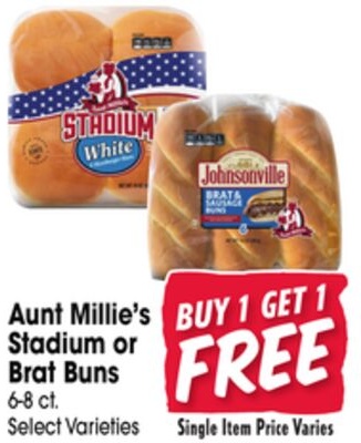 Aunt Millie's Stadium or Brat Buns
