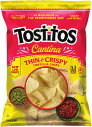 Frito Lay Baked Snacks , Tostitos Cantina or Ruffles