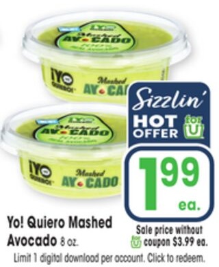 Yo! Quiero Mashed Avocado