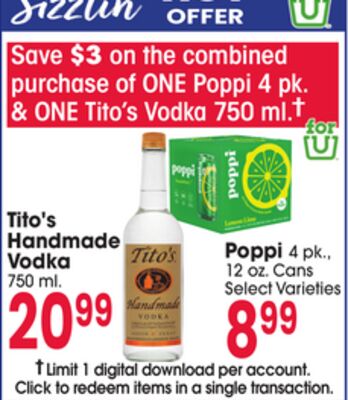 Tito's Handmade Vodka,