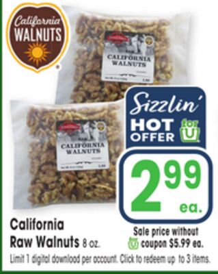 California Raw Walnuts