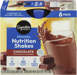 Signature Select Nutrition Shakes