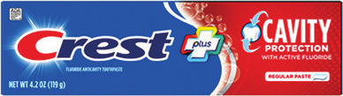 Crest Toothpaste 4.2 oz., or Toothbrush 1 ct.