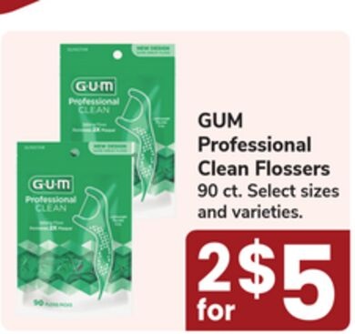 GUM Professional Clean Flossers