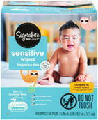 Signature Select 7X Baby Wipes