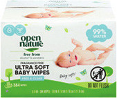Open Nature Free and Clear Baby Wipes