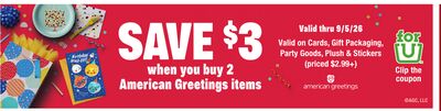 American Greetings items