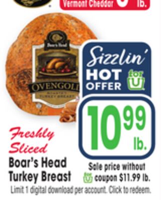 Boar's Head Turkey Breast