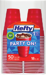 Hefty Easy Grip Cups