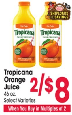 Tropicana Orange Juice 46oz.