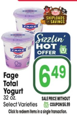 Fage Total Yogurt
