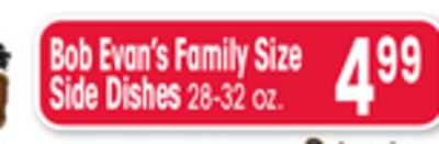 Bob Evan's Family Size Side Dishes