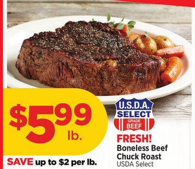 Boneless Beef Chuck Roast