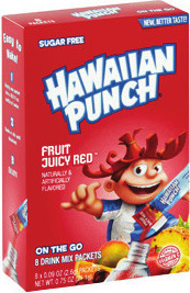 Hawaiian Punch or Crush Drink Mix Packets