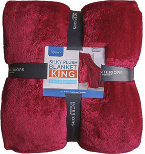 Interiors by Design Silky Plush Blanket