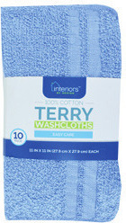 Interiors by Design Washcloth Multipacks