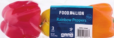 Food Lion Rainbow Bell Peppers