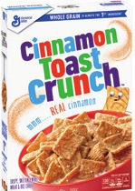 GENERAL MILLS TOAST CRUNCH CEREAL