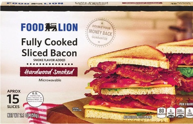 Food Lion Fully Cooked Bacon