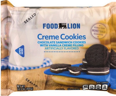 Food Lion Creme Cookies