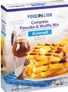 Food Lion Pancake & Waffle Mix