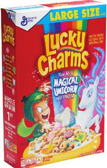 General Mills Honey Nut Cheerios Or Lucky Charms Cereal