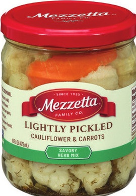 Mezzetta Lightly Pickled Cauliflower and Carrots