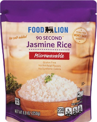 FOOD LION 90 SECOND RICE